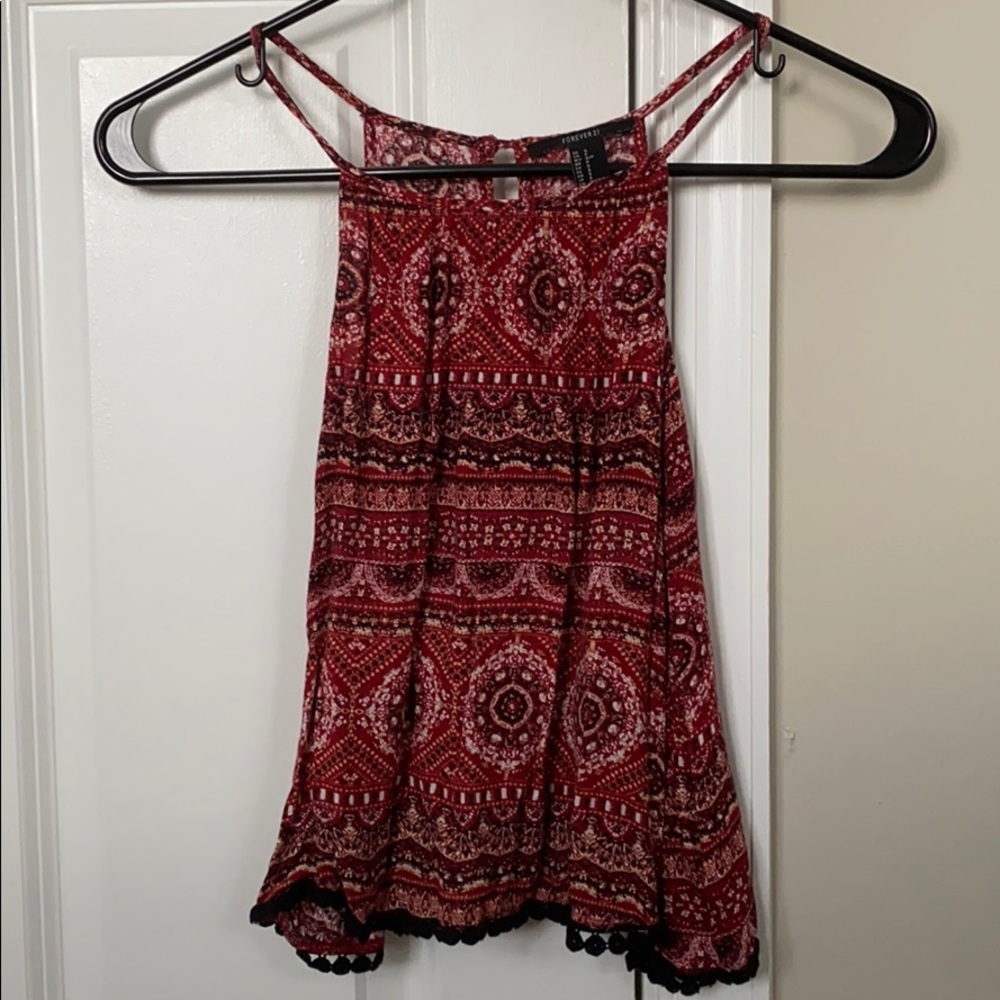 Forever 21 mixed patterns tank